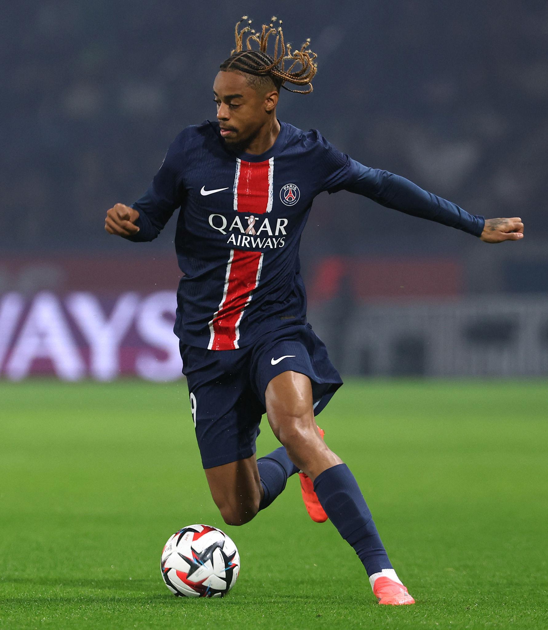 Bradley Barcola Liverpool debut